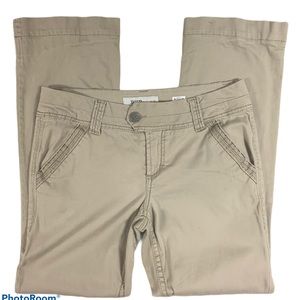 BKE Casuals Mollie Bootcut Tan Stretch Pants Sz 29